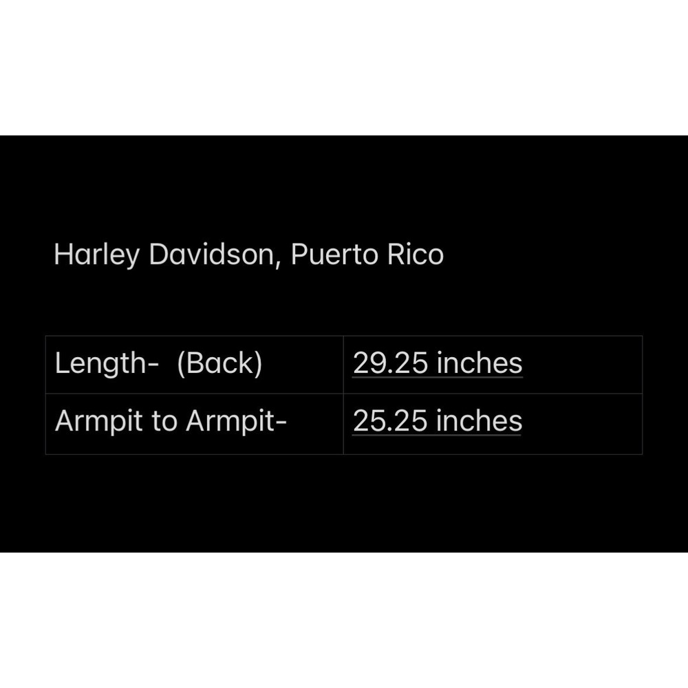 VTG 2002 HARLEY DAVIDSON Shirt Puerto Rico - Great American Roadtrip Green XXL - Picture 11 of 12